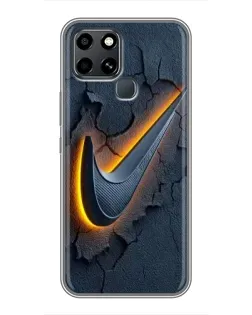 Чохол для Infinix Smart 6 з картинкою «Об'ємний логотип Найк» Чохол для Infinix Smart 6 з картинкою «Об'ємний логотип Найк»