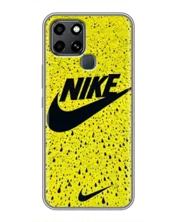 Чохол для Infinix Smart 6 з картинкою «Жовтий текстурний Nike» Чохол для Infinix Smart 6 з картинкою «Жовтий текстурний Nike»