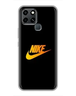 Чохол для Infinix Smart 6 з картинкою «Золотий логотип Nike» Чохол для Infinix Smart 6 з картинкою «Золотий логотип Nike»