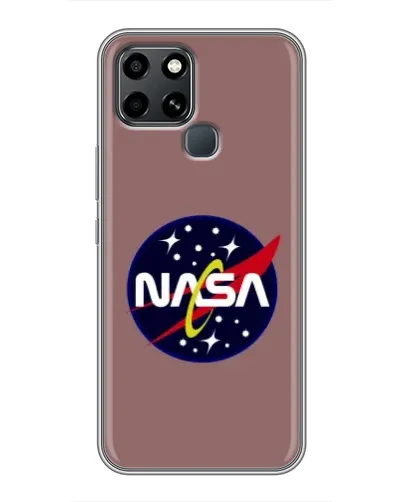 Чехол для Infinix Smart 6 с картинкой «NASA — ретро космос» Чехол для Infinix Smart 6 с картинкой «NASA — ретро космос»