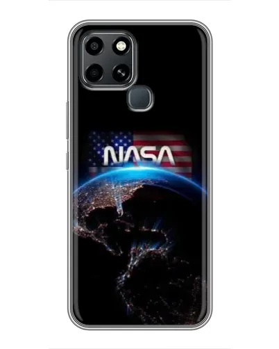 Чехол для Infinix Smart 6 с картинкой «Земля из космоса NASA» Чехол для Infinix Smart 6 с картинкой «Земля из космоса NASA»