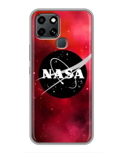 Чехол для Infinix Smart 6 с картинкой «NASA — красная туманность» Чехол для Infinix Smart 6 с картинкой «NASA — красная туманность»