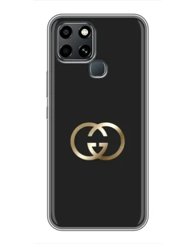 Чехол для Infinix Smart 6 с картинкой «Минимализм Gucci»