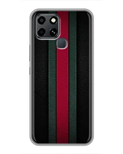 Чехол для Infinix Smart 6 с картинкой «Gucci — неоновая линия»