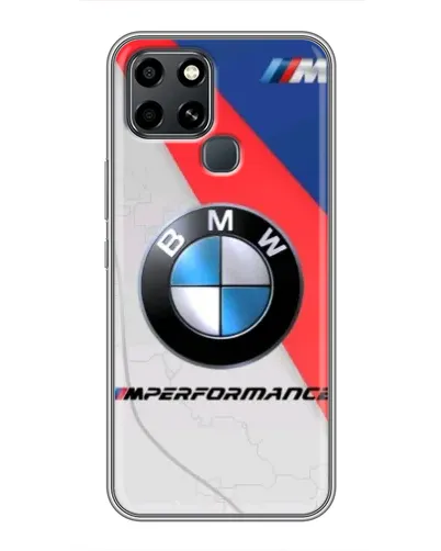 Чехол для Infinix Smart 6 с картинкой «BMW Performance стиль»