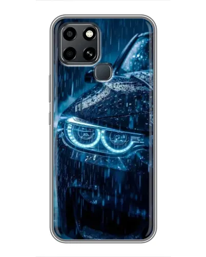 Чехол для Infinix Smart 6 с картинкой «BMW под дождем» Чехол для Infinix Smart 6 с картинкой «BMW под дождем»