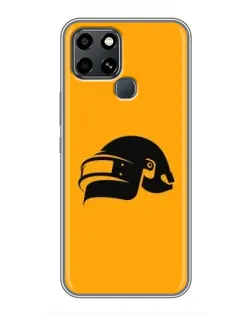 Чехол для Infinix Smart 6 с картинкой «PUBG — золотой шлем» Чехол для Infinix Smart 6 с картинкой «PUBG — золотой шлем»