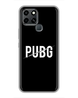 Чехол для Infinix Smart 6 с картинкой «PUBG — белый логотип» Чехол для Infinix Smart 6 с картинкой «PUBG — белый логотип»
