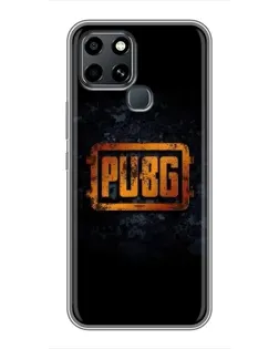 Чехол для Infinix Smart 6 с картинкой «PUBG — золотой логотип» Чехол для Infinix Smart 6 с картинкой «PUBG — золотой логотип»