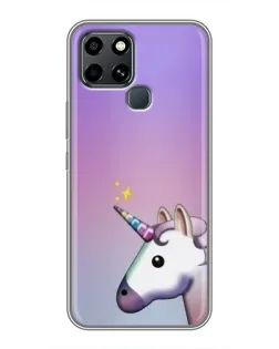 Чохол для Infinix Smart 6 з картинкою «Єдиноріг градієнт» Чохол для Infinix Smart 6 з картинкою «Єдиноріг градієнт»