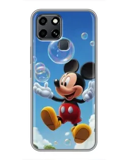 Чохол для Infinix Smart 6 з картинкою «Mickey та мильні бульбашки» Чохол для Infinix Smart 6 з картинкою «Mickey та мильні бульбашки»