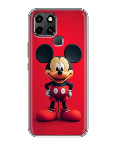 Чехол для Infinix Smart 6 с картинкой «Mickey в полный рост» Чехол для Infinix Smart 6 с картинкой «Mickey в полный рост»