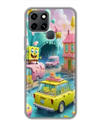 Чехол для Infinix Smart 6 с картинкой «Монстр-трак приключения» Чехол для Infinix Smart 6 с картинкой «Монстр-трак приключения»