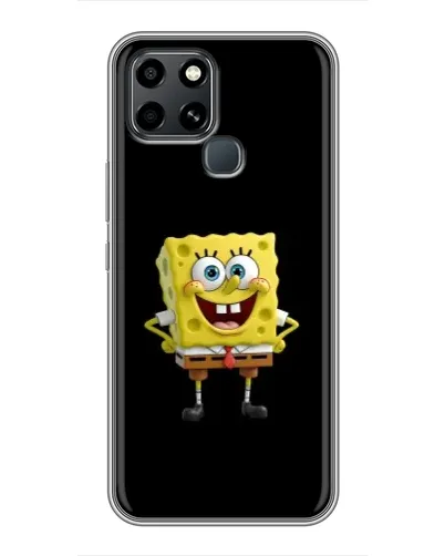 Чехол для Infinix Smart 6 с картинкой «Классический Губка Боб» Чехол для Infinix Smart 6 с картинкой «Классический Губка Боб»