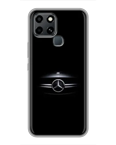 Чехол для Infinix Smart 6 с картинкой «Mercedes — абстрактные линии» Чехол для Infinix Smart 6 с картинкой «Mercedes — абстрактные линии»