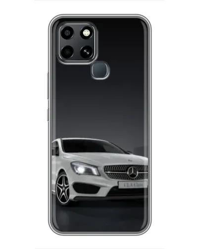 Чехол для Infinix Smart 6 с картинкой «Mercedes AMG GT Silver» Чехол для Infinix Smart 6 с картинкой «Mercedes AMG GT Silver»