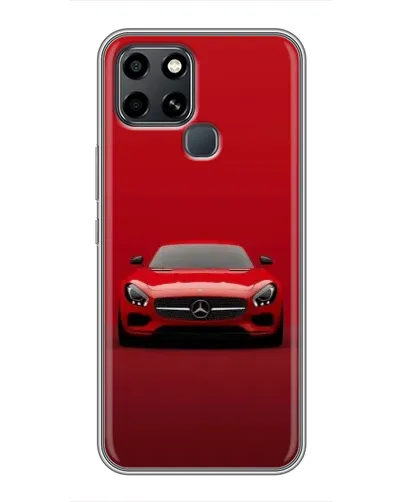 Чехол для Infinix Smart 6 с картинкой «Красный Mercedes AMG» Чехол для Infinix Smart 6 с картинкой «Красный Mercedes AMG»