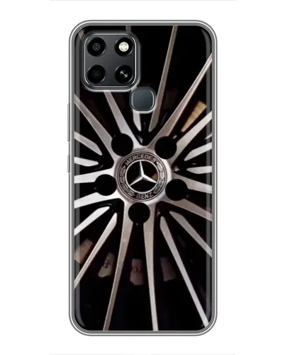 Чехол для Infinix Smart 6 с картинкой «Диск Mercedes» Чехол для Infinix Smart 6 с картинкой «Диск Mercedes»