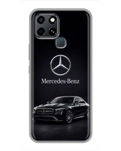 Чехол для Infinix Smart 6 с картинкой «Mercedes — решетка радиатора» Чехол для Infinix Smart 6 с картинкой «Mercedes — решетка радиатора»