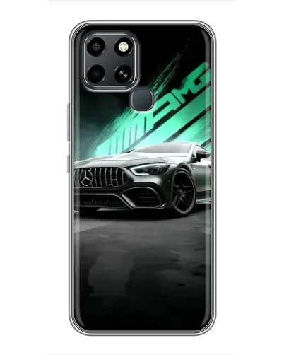 Чехол для Infinix Smart 6 с картинкой «Темный Mercedes AMG» Чехол для Infinix Smart 6 с картинкой «Темный Mercedes AMG»