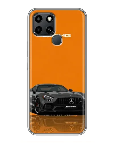 Чехол для Infinix Smart 6 с картинкой «Оранжевый Mercedes AMG» Чехол для Infinix Smart 6 с картинкой «Оранжевый Mercedes AMG»