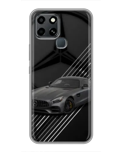 Чехол для Infinix Smart 6 с картинкой «Mercedes AMG — графика» Чехол для Infinix Smart 6 с картинкой «Mercedes AMG — графика»