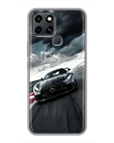Чехол для Infinix Smart 6 с картинкой «Гоночный Mercedes AMG» Чехол для Infinix Smart 6 с картинкой «Гоночный Mercedes AMG»