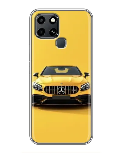 Чехол для Infinix Smart 6 с картинкой «Желтый Mercedes GT» Чехол для Infinix Smart 6 с картинкой «Желтый Mercedes GT»