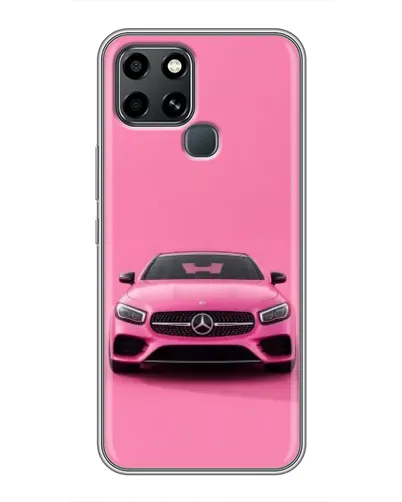 Чехол для Infinix Smart 6 с картинкой «Розовый Mercedes AMG» Чехол для Infinix Smart 6 с картинкой «Розовый Mercedes AMG»