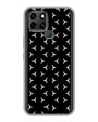 Чехол для Infinix Smart 6 с картинкой «Mercedes паттерн звезд» Чехол для Infinix Smart 6 с картинкой «Mercedes паттерн звезд»