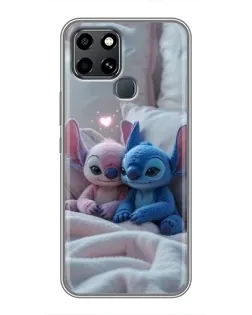 Чехол для Infinix Smart 6 с картинкой «Плюшевые Стич Ангел» Чехол для Infinix Smart 6 с картинкой «Плюшевые Стич Ангел»