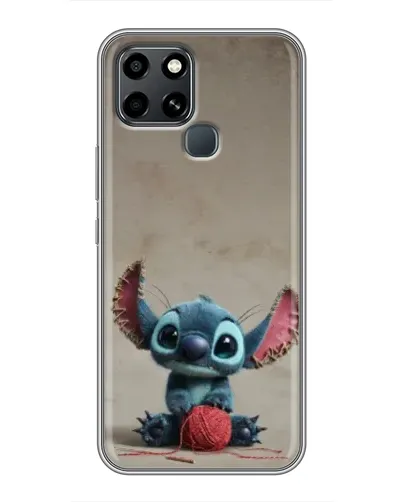 Чехол для Infinix Smart 6 с картинкой «Стич на коричневом фоне» Чехол для Infinix Smart 6 с картинкой «Стич на коричневом фоне»