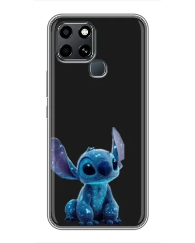 Чехол для Infinix Smart 6 с картинкой «Стич на черном» Чехол для Infinix Smart 6 с картинкой «Стич на черном»