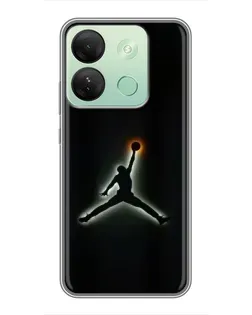 Чохол для Infinix Smart 7 HD з картинкою «Jordan Gradient Logo» Чохол для Infinix Smart 7 HD з картинкою «Jordan Gradient Logo»