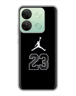 Чехол для Infinix Smart 7 HD с картинкой «Jordan Flight 23» Чехол для Infinix Smart 7 HD с картинкой «Jordan Flight 23»