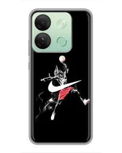 Чехол для Infinix Smart 7 HD с картинкой «Jordan Jumpman» Чехол для Infinix Smart 7 HD с картинкой «Jordan Jumpman»