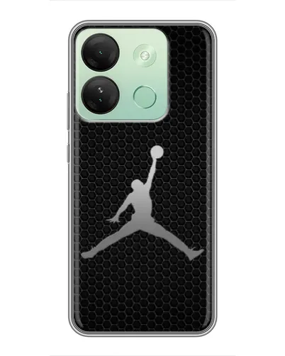 Чехол для Infinix Smart 7 HD с картинкой «Jordan Dark Carbon» Чехол для Infinix Smart 7 HD с картинкой «Jordan Dark Carbon»