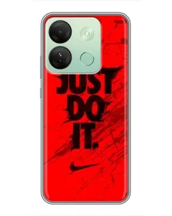 Чехол для Infinix Smart 7 HD с картинкой «Nike Just Do It» Чехол для Infinix Smart 7 HD с картинкой «Nike Just Do It»