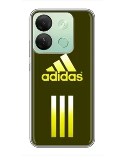 Чехол для Infinix Smart 7 HD с картинкой «Оливковый градиент Adidas»