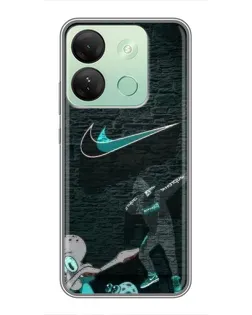 Чохол для Infinix Smart 7 HD з картинкою «Спортивний арт Nike» Чохол для Infinix Smart 7 HD з картинкою «Спортивний арт Nike»