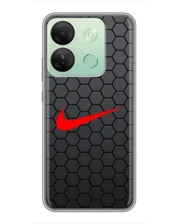 Чохол для Infinix Smart 7 HD з картинкою «Nike — карбонова сітка» Чохол для Infinix Smart 7 HD з картинкою «Nike — карбонова сітка»