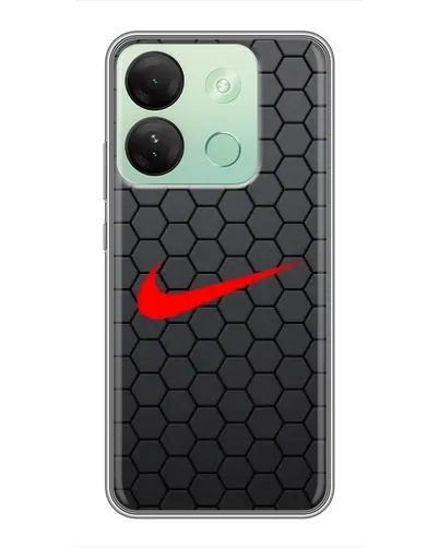 Чохол для Infinix Smart 7 HD з картинкою «Nike — карбонова сітка» Чохол для Infinix Smart 7 HD з картинкою «Nike — карбонова сітка»