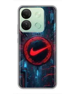 Чохол для Infinix Smart 7 HD з картинкою «Техногенний стиль Nike» Чохол для Infinix Smart 7 HD з картинкою «Техногенний стиль Nike»