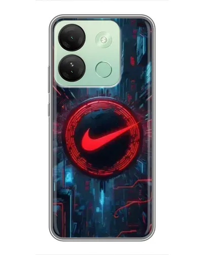 Чохол для Infinix Smart 7 HD з картинкою «Техногенний стиль Nike» Чохол для Infinix Smart 7 HD з картинкою «Техногенний стиль Nike»