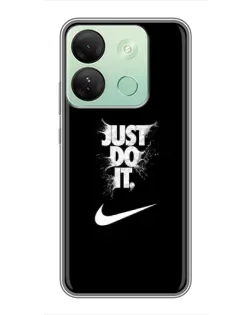 Чохол для Infinix Smart 7 HD з картинкою «Текстовий принт Nike» Чохол для Infinix Smart 7 HD з картинкою «Текстовий принт Nike»