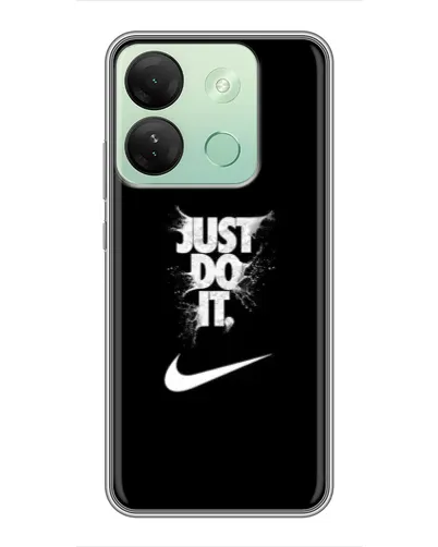 Чохол для Infinix Smart 7 HD з картинкою «Текстовий принт Nike» Чохол для Infinix Smart 7 HD з картинкою «Текстовий принт Nike»