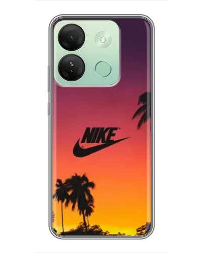 Чохол для Infinix Smart 7 HD з картинкою «Nike на заході сонця» Чохол для Infinix Smart 7 HD з картинкою «Nike на заході сонця»