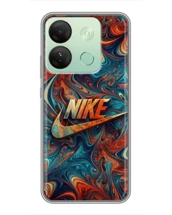 Чохол для Infinix Smart 7 HD з картинкою «Nike в абстракції» Чохол для Infinix Smart 7 HD з картинкою «Nike в абстракції»