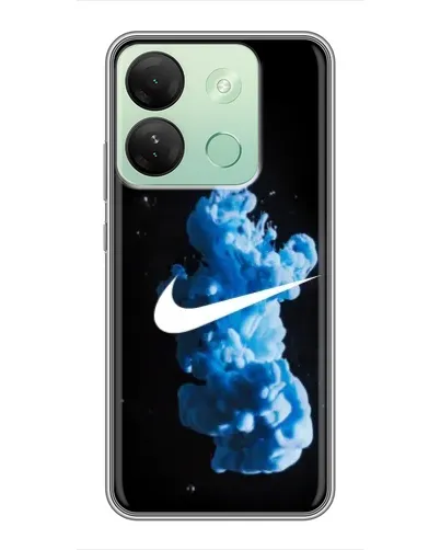 Чохол для Infinix Smart 7 HD з картинкою «Nike та синій дим» Чохол для Infinix Smart 7 HD з картинкою «Nike та синій дим»