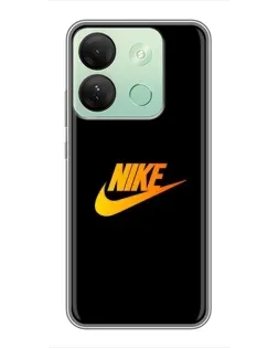 Чохол для Infinix Smart 7 HD з картинкою «Золотий логотип Nike» Чохол для Infinix Smart 7 HD з картинкою «Золотий логотип Nike»